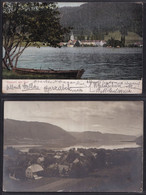 AUSTRIA  ,  Ossiacher See  ,   TWO  OLD  POSTCARDS - Ossiachersee-Orte