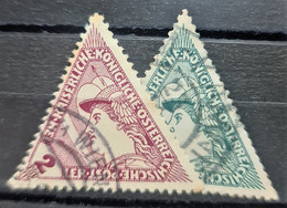 AUSTRIA 1916 - Canceled - ANK 217, 218 - Used Stamps