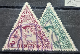 AUSTRIA 1916 - Canceled - ANK 217, 218 - Used Stamps