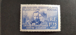 GUADELOUPE 1938 N° 139 ** Neufs MNH Superbe C 18,85 € Pierre Et Marie Curie Sciences Personnalités - Timbres-taxe