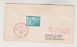 JAPAN 1958  FDC Cover To Yugoslavia - Lettres & Documents