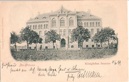 ALTDÖBERN Gutshaus Königliches Seminar Grünlich Gelaufen 31.5.1899 Fast TOP-Erhaltung - Altdöbern