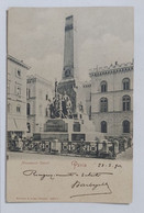 18311 Cartolina - Pavia - Monumento Cairoli - VG 1902 - Pavia