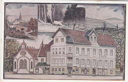 A4129) OBERURSEL A. T. - Gasthaus Zum BÄREN - Carl Röder - Mit Feldberg SEHR ALT !! - Oberursel