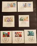 VATICAN LOT FRAGMENT COVERS PAPA YEARS 1995 & 1996 - Brieven En Documenten