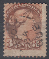 Canada 1870 Mi#28 A A, Perf. 12, Used - Oblitérés