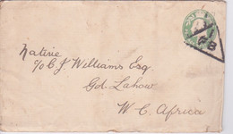 USA  - Entier Sur Enveloppe +  - CACHET POSTAL TRIANGLE FB - 1901-20