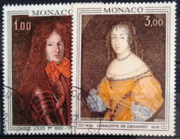 MONACO                       N° 845/846               OBLITERE - Used Stamps