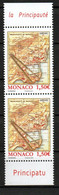 Monaco 2021 Carte Monégasque Paire Neuf XX MNH - Unused Stamps