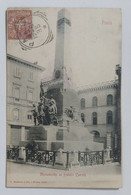 20011 Cartolina - Pavia - Monumento Fratelli Cairoli - VG 1901 - Pavia