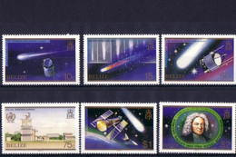 SPACE - Halley - BELIZE - Set 6v MNH - Collections