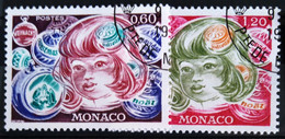 MONACO                       N° 1072/1073                     OBLITERE - Used Stamps