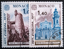 MONACO                       N° 1101/1102                    OBLITERE - Used Stamps