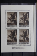 SUISSE - 4 Vignettes Militaire En Bloc De 4  Dentelés En 1940  - L 111716 - Labels