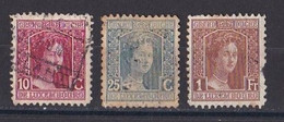 Luxembourg Timbres Oblitéré Y&T N °  95  99  107 - 1914-24 Maria-Adelaide