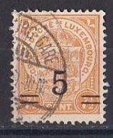 Luxembourg Timbres Oblitéré Y&T N °  112 A - 1907-24 Ecusson