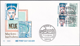 DEUTSCHLAND 1993 Mi-Nr. HBL 32 Aus MH 28 FDC - 1991-2000