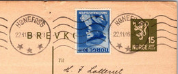 (4 C 43) Norway  - 1946 (card) As Seen (posted) - Autres & Non Classés