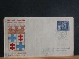 94/411 FDC  SAARLAND  1957 - FDC