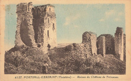 PORTSALL KERSAINT : RUINES DU CHATEAU DE TREMAZAN - Kersaint-Plabennec