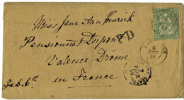 1859, 40 Rp. , K2 " LAUSANNE " Bf. Nach Frankreich,SBK Fr.260,- A6135 - Cartas & Documentos