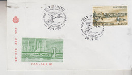 San Marino  1980  New York Coliseum - Lettres & Documents
