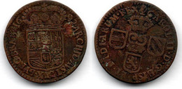 Belgique - Namur Liard 1692 Charles II TB+ - Andere & Zonder Classificatie