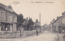 76 Ourvile En Caux. La Grande Rue - Ourville En Caux