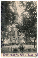 - ROQUECOURBE- ( Tarn )  Temple Et Jardin Public, Peu Courante, épaisse, écrite, Cliché D. Mialhe, TBE, Scans. - Roquecourbe