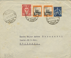 1939 , VATICANO / VATICANE - SOBRE CIRCULADO A SUIZA - Covers & Documents