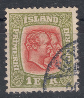 Iceland Island Ijsland 1907 Mi#48 Used - Oblitérés