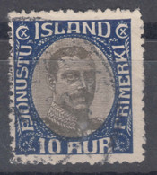 Iceland Island Ijsland 1920 Porto Mi#36 Used - Gebraucht