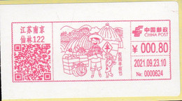 CHINA CHINE CINA  QR CODE METER STAMP - Ungebraucht