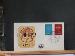 94/572  FDC  BELGE 1959 - 1951-1960
