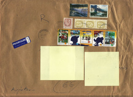 FINLAND REGISTERED COVER SENT TO POLAND 2001 - Covers & Documents