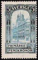 1903. General Post Office. 5 Kr. Blue. Hinged. (Michel 54) - JF512208 - Unused Stamps