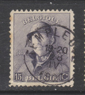 COB 169 Oblitération Centrale TEMPLEUVE - 1919-1920 Trench Helmet
