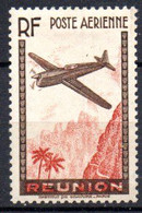 Réunion.:Yvert N° A 3a*; Variété Sans La Valeur - Airmail