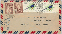 48914 - CHINA TAIWAN - POSTAL HISTORY - AIRMAIL COVER From SINCHU To ITALY  1969 - Lettres & Documents