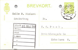 (5 B 8) Denmark - Posted - 1948 - BREVKORT - Autres & Non Classés