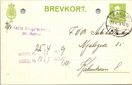 (5 B 8) Denmark - Posted - 1949 - BREVKORT - Other & Unclassified