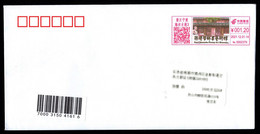 China Color Postage Machine Meter:Stamp Art Museum Of Sun Chuanzhe(The First Generation Of P.R.China Stamp Designer) FDC - Briefe U. Dokumente