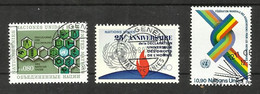 Nations Unies (Genève) N°33, 35, 56 Cote 4.80€ - Used Stamps
