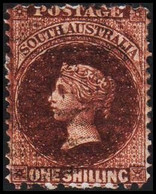 1868. SOUTH AUSTRALIA.  ONE SHILLING VICTORIA. (MICHEL 32) - JF512416 - Oblitérés