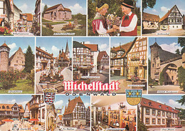 W0066-  MICHESTADT DIFFERENT VIEWS, STREET VIEWS, SQUARES,  TOWER, MUSEUM, FOUNTAINS - Michelstadt