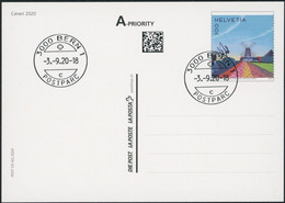 Suisse - 2020 - Ceneri - Bildpostkarten - FDC ET - Ersttag Stempel - Storia Postale