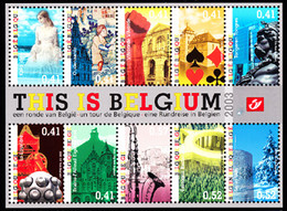 BELGIUM(2003) Belgian Tourist Spots. Deluxe Proof (LX92). Scott No 1962. - Luxevelletjes [LX]