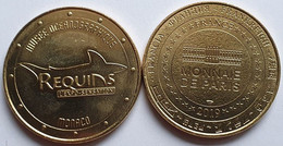 MONEDA Medalla Souvenir MONACO (Monnaie De Paris) 34mm 2019 MUSEÉ OCÉANOGRAPHIQUE Requins - 2019