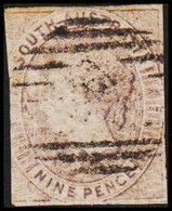 1860-1869. SOUTH AUSTRALIA.  NINE PENCE VICTORIA.  (MICHEL 16) - JF512424 - Usati
