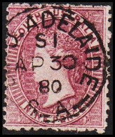 1876-1891. SOUTH AUSTRALIA.  NINE PENCE VICTORIA. Beautiful Cancel ADELAIDE S 1 AP 30 80. (MICHEL 44) - JF512427 - Usati